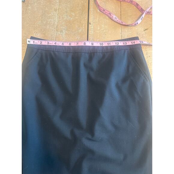 Banana Republic stretch pencil skirt with 3 pockets sz2 like new career business - Picture 6 of 11